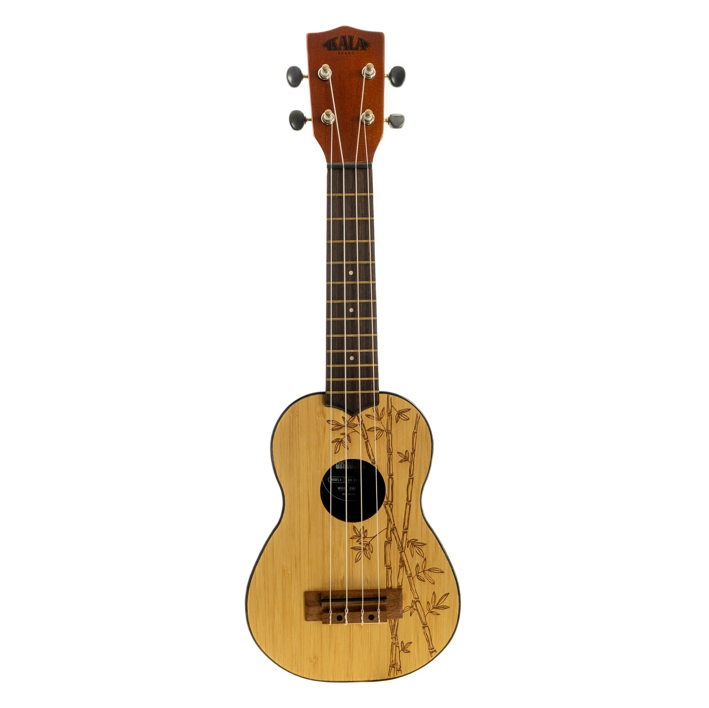 Kala Bamboo Soprano Ukulele with tote bag