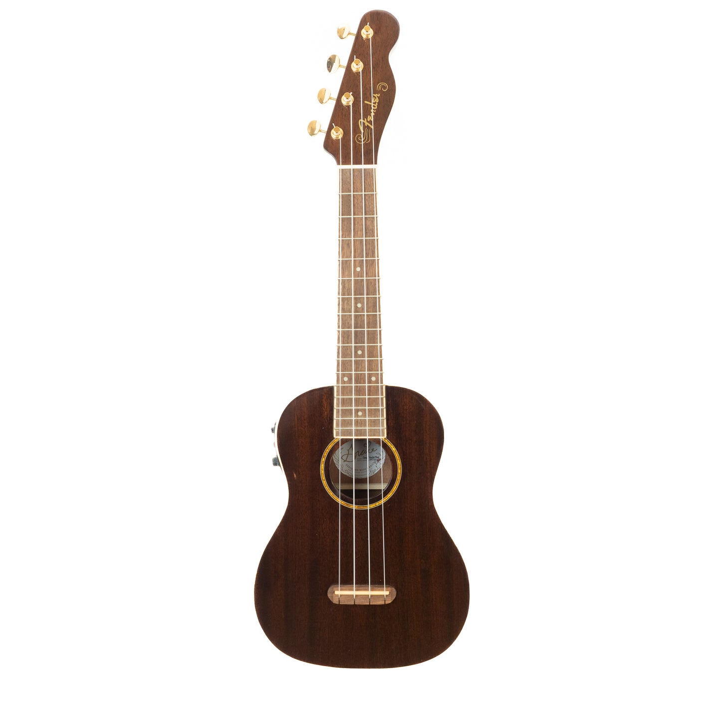 Fender Grace VanderWaal concert acoustic/electric ukulele with gigbag