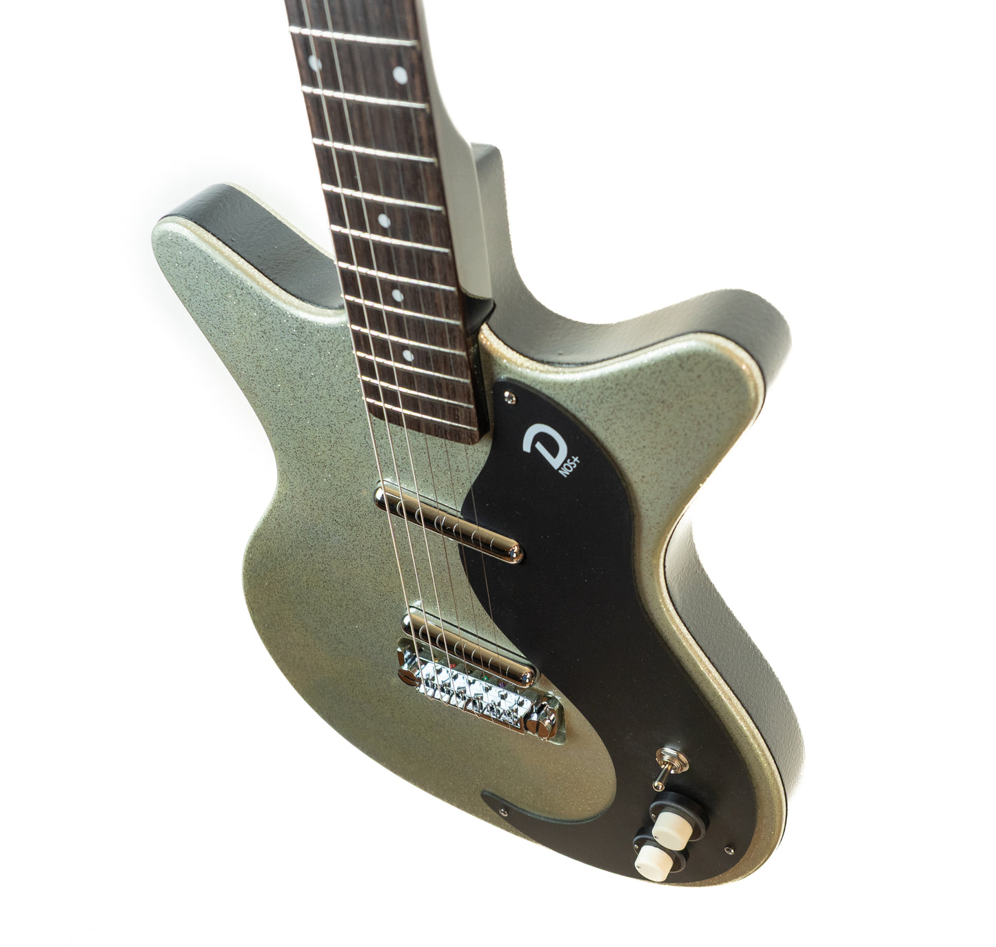 DANELECTRO 59 MOD NEW OLD STOCK - Silver Metalflake - Brand new, Authorized dealer