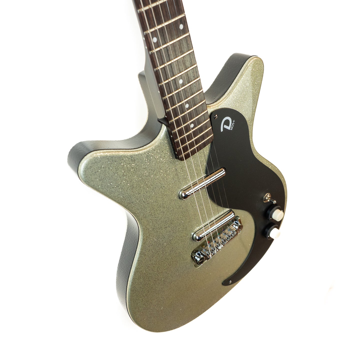 DANELECTRO 59 MOD NEW OLD STOCK - Silver Metalflake - Brand new, Authorized dealer