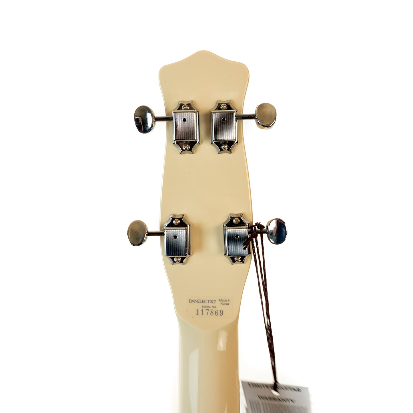 DANELECTRO 59DC SHORT SCALE BASS Vintage Cream, new, authorized dealer