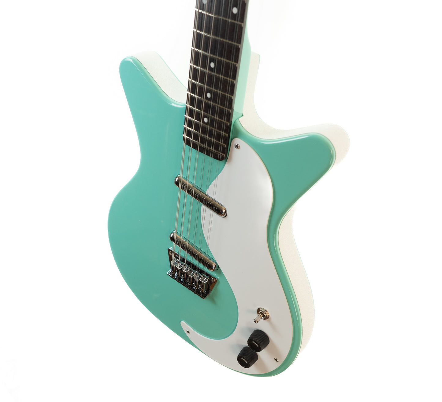 DANELECTRO 59 12 STRING AQUA electric guitar, brand new, authorized dealer