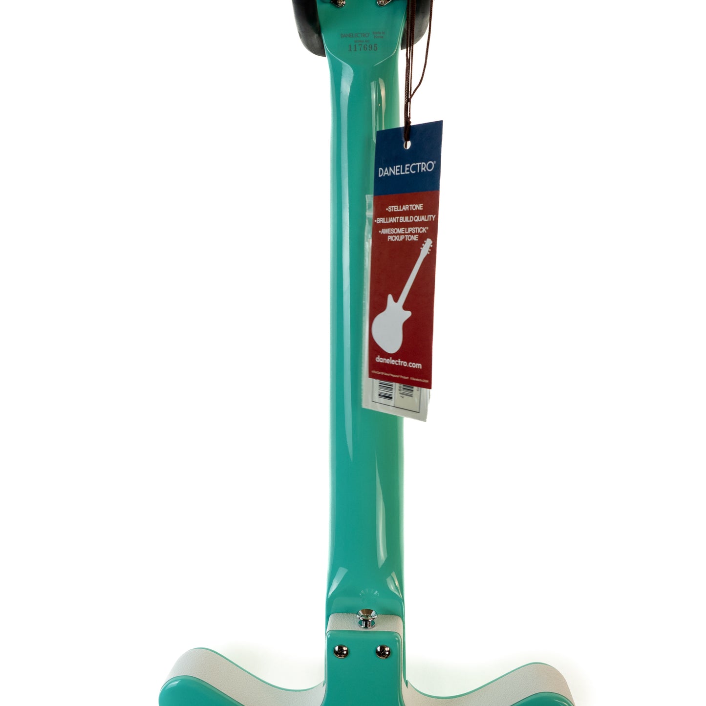 DANELECTRO 59 12 STRING AQUA electric guitar, brand new, authorized dealer