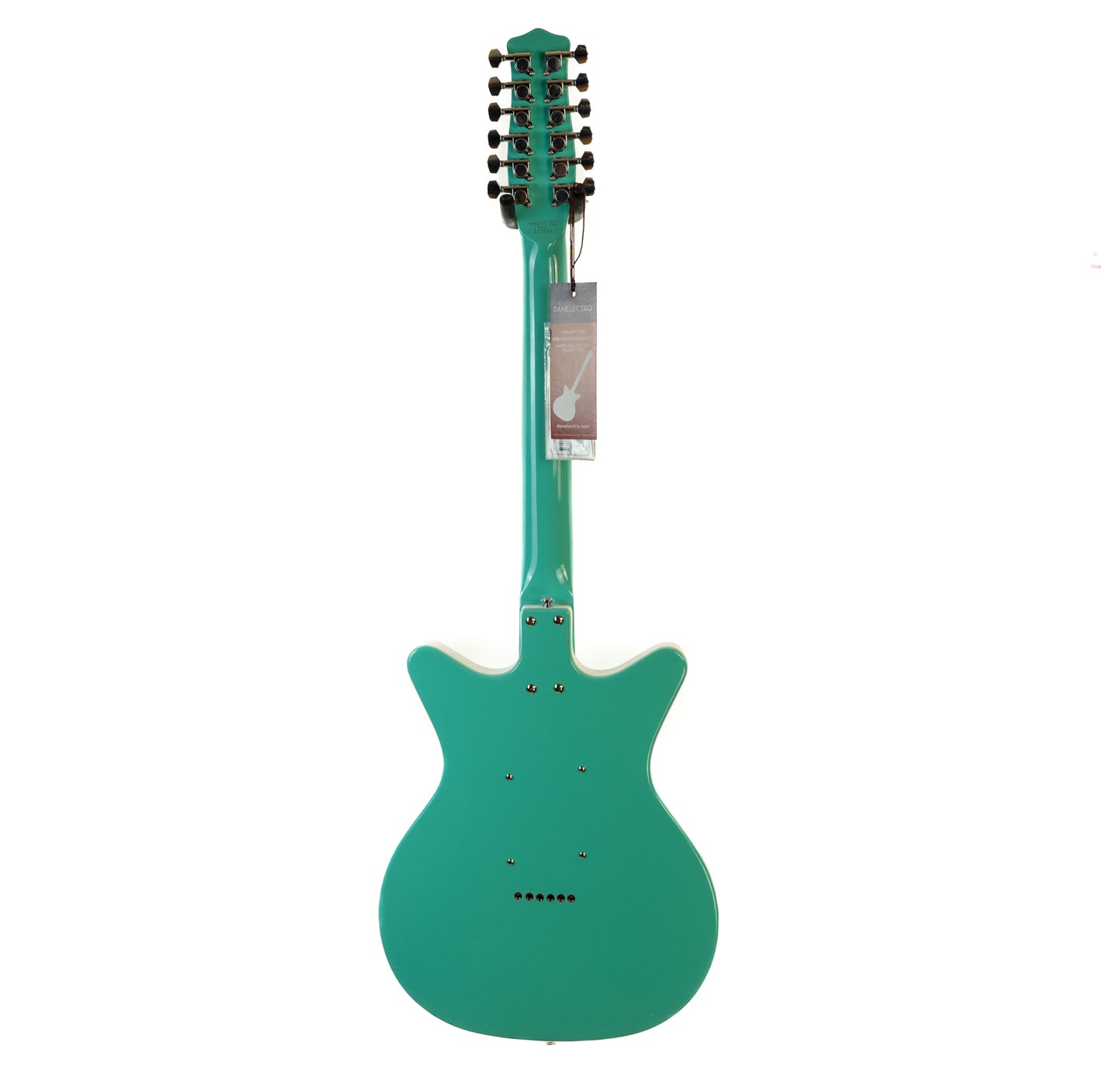 DANELECTRO 59 12 STRING AQUA electric guitar, brand new, authorized dealer