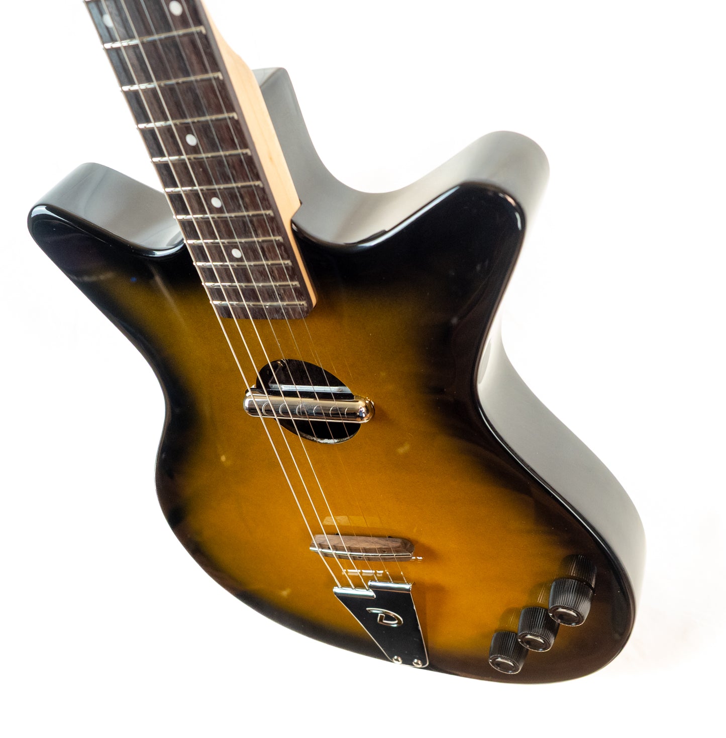 Danelectro Convertible Tobacco Sunburst electric guitar, brand new, authorized dealer