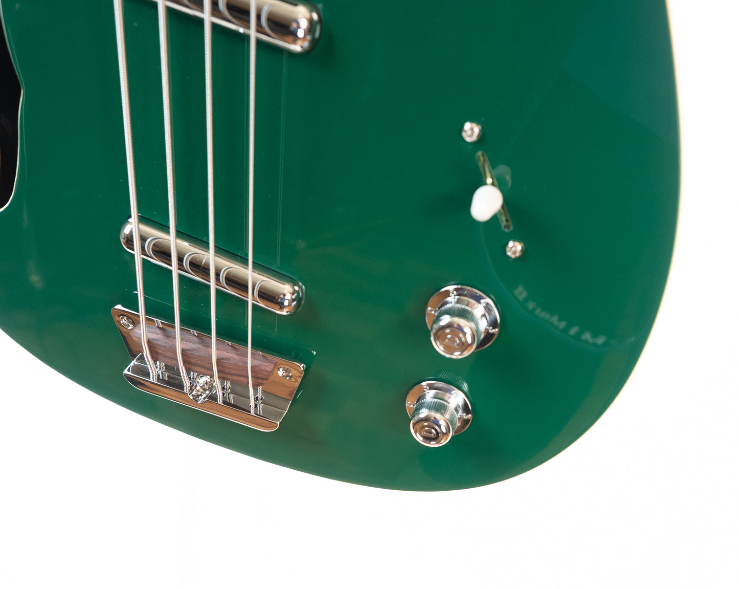 DANELECTRO 58 LONGHORN BASS RED HOT JADE, brand new, authorized dealer.