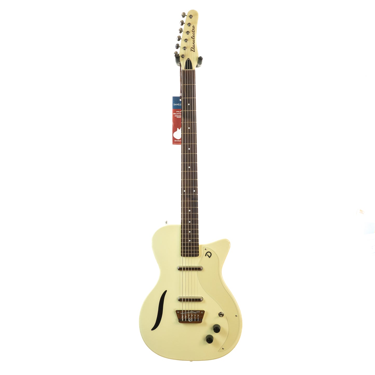 DANELECTRO 56 VINTAGE BARITONE - Vintage White new, authorized dealer
