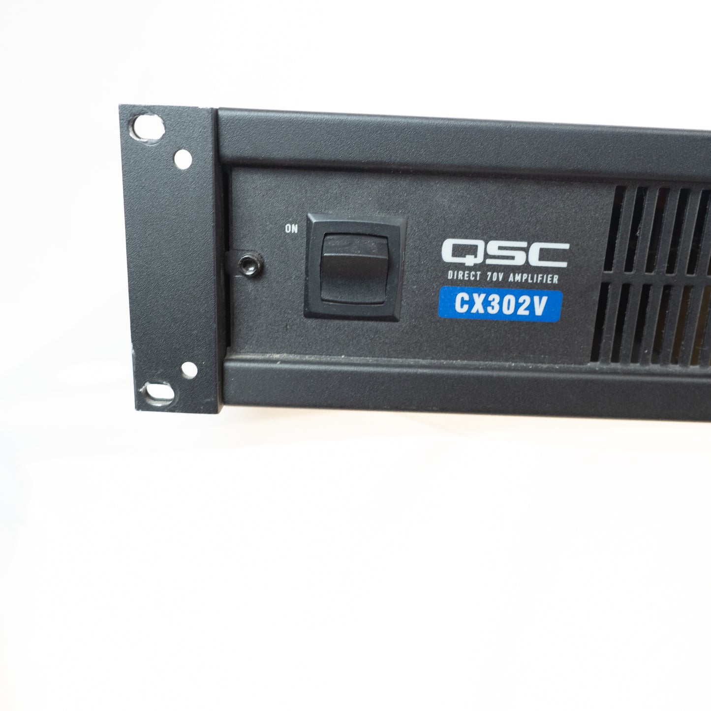 QSC CX302V 70 volt stereo power amplifier