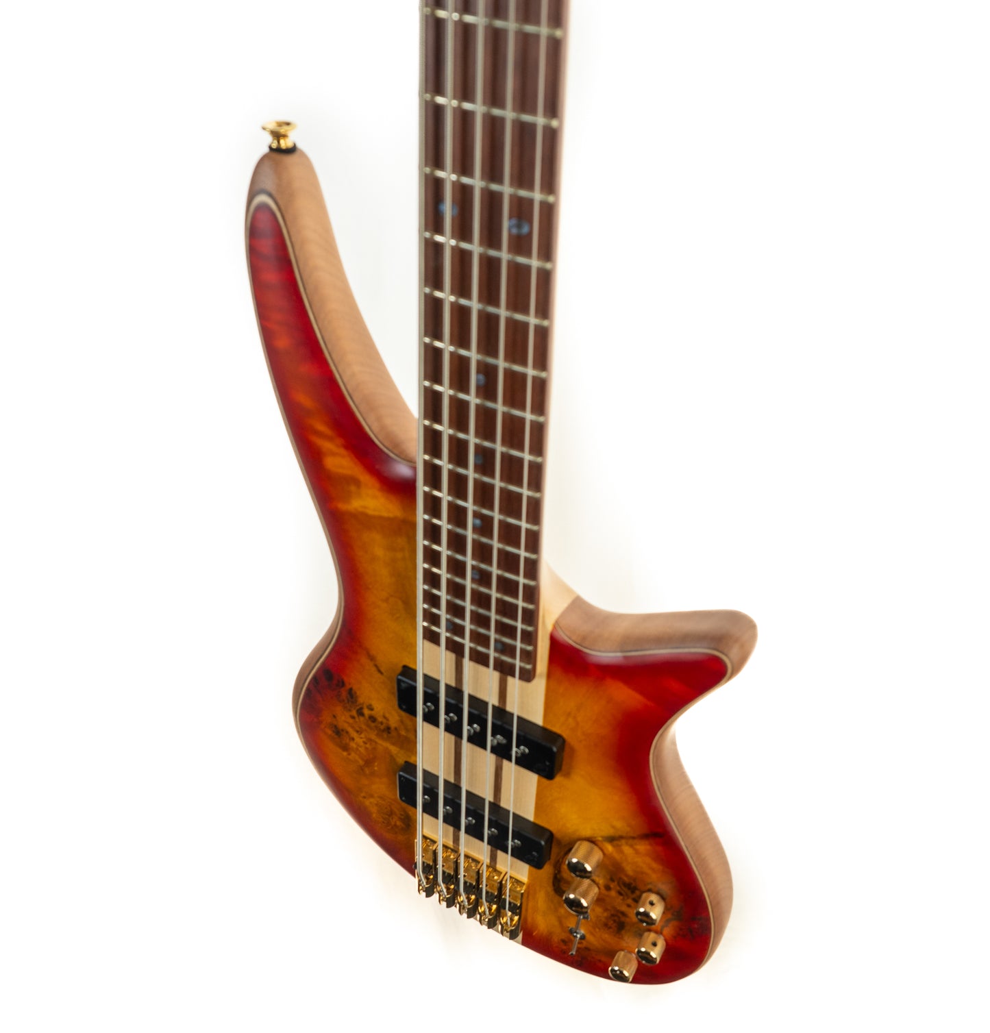 Jackson Pro Series Spectra V NT SBP Cherry Burst five string active bass guitar