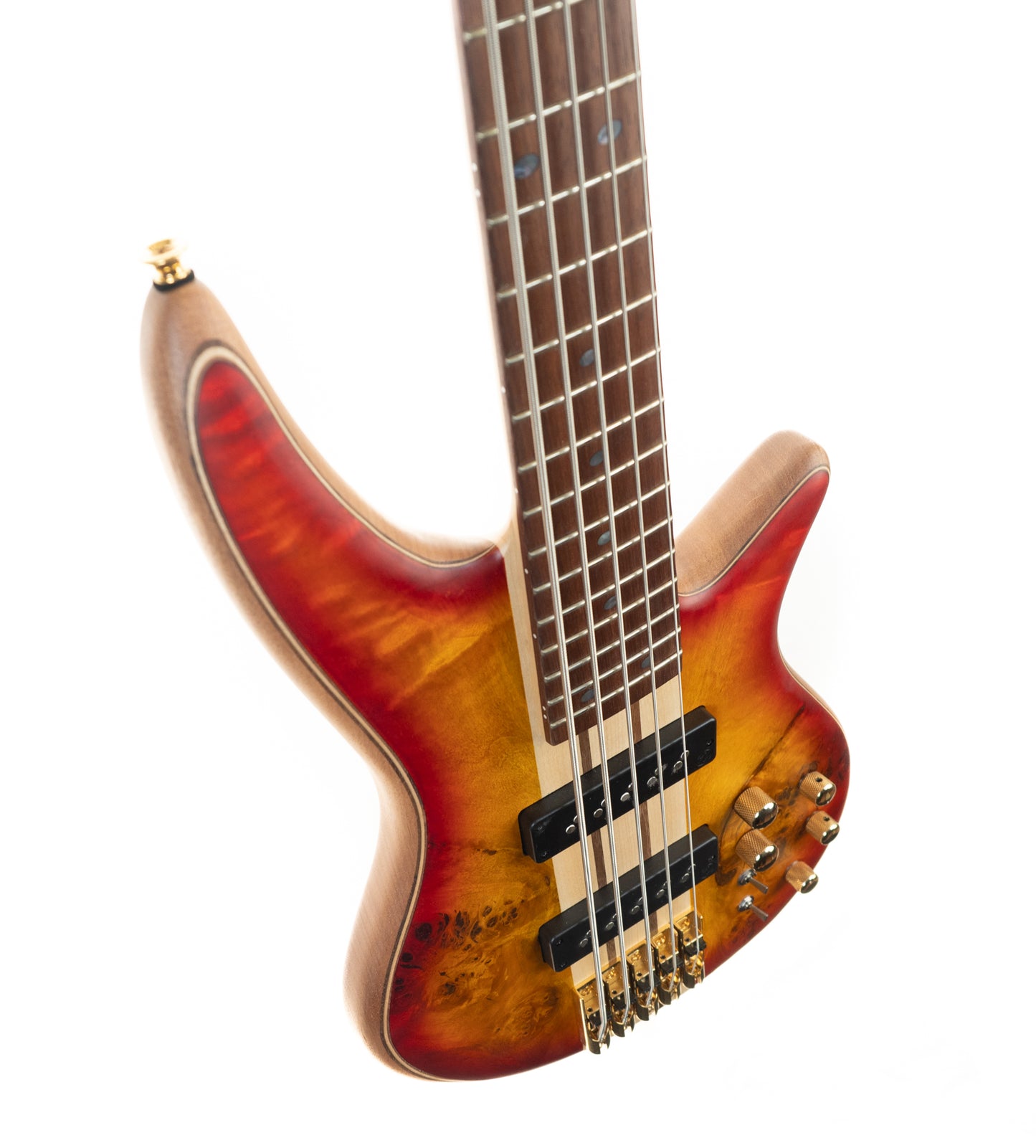 Jackson Pro Series Spectra V NT SBP Cherry Burst five string active bass guitar