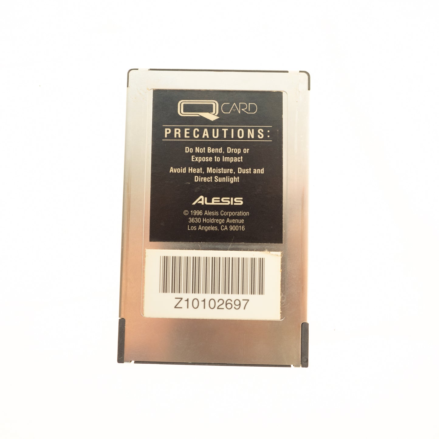 Alesis HIP HOP Q Card for QSR sythesizer