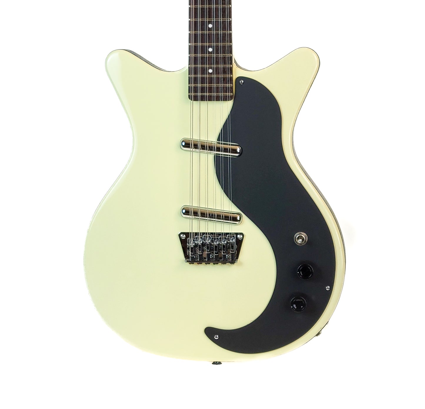 Danelectro 59 12-string vintage white electric guitar very light, only 7.25 pounds