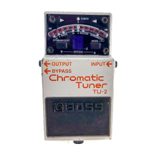 Boss TU-2 pedal guitar tuner pedal