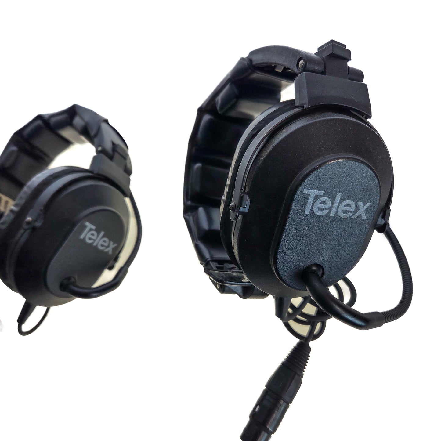 Production Intercom Inc. USA BP-2 with two Telex headsets