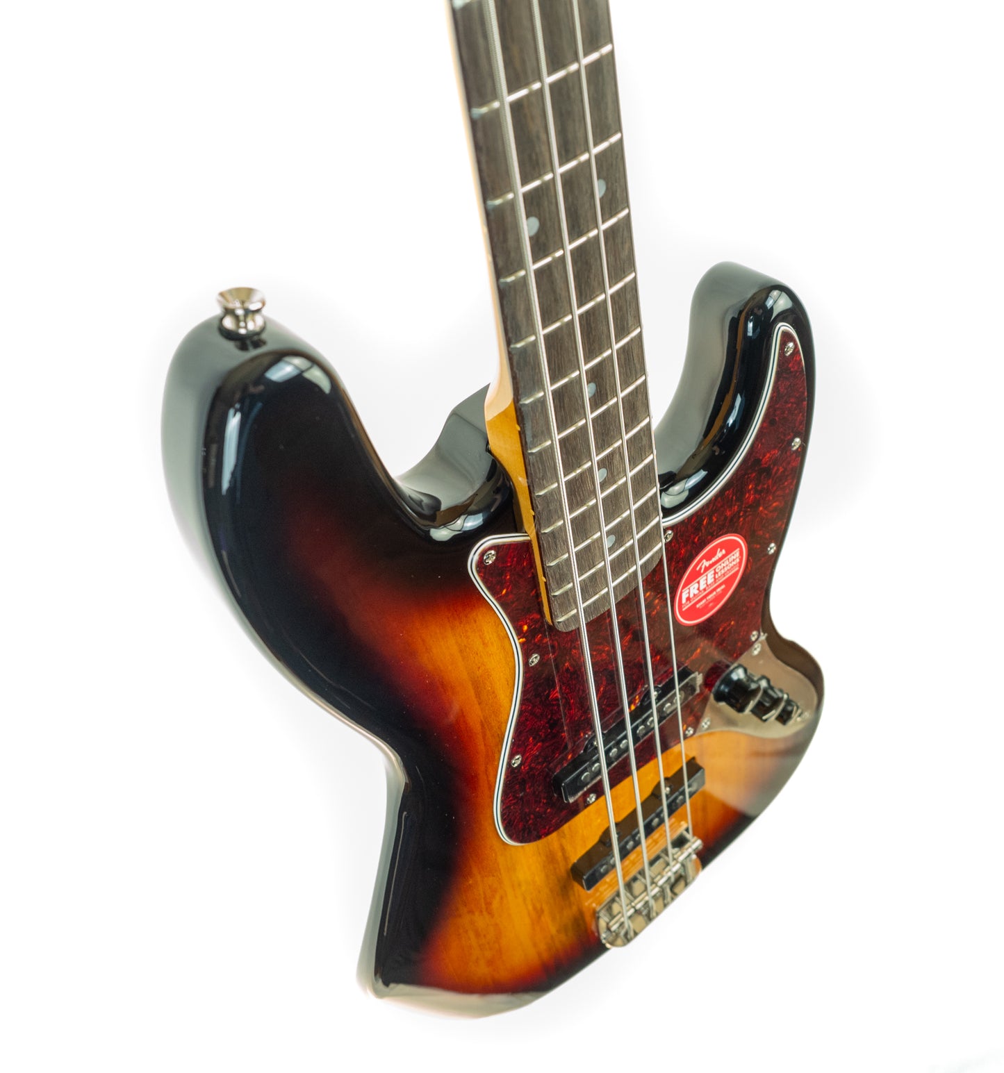 Squier Classic Vibe 60s jazz bass electric guitar, three tone sunburst, pro repairs