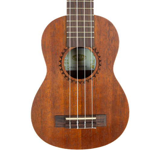 Kala satin mahogany long neck soprano ukulele