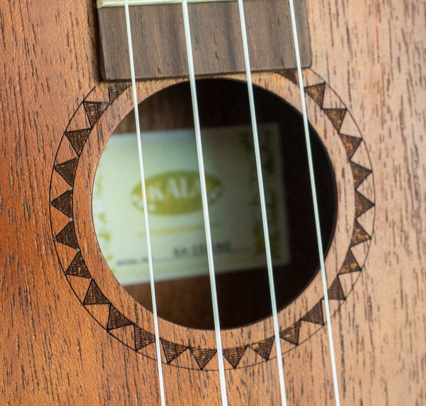 Kala satin mahogany long neck soprano ukulele