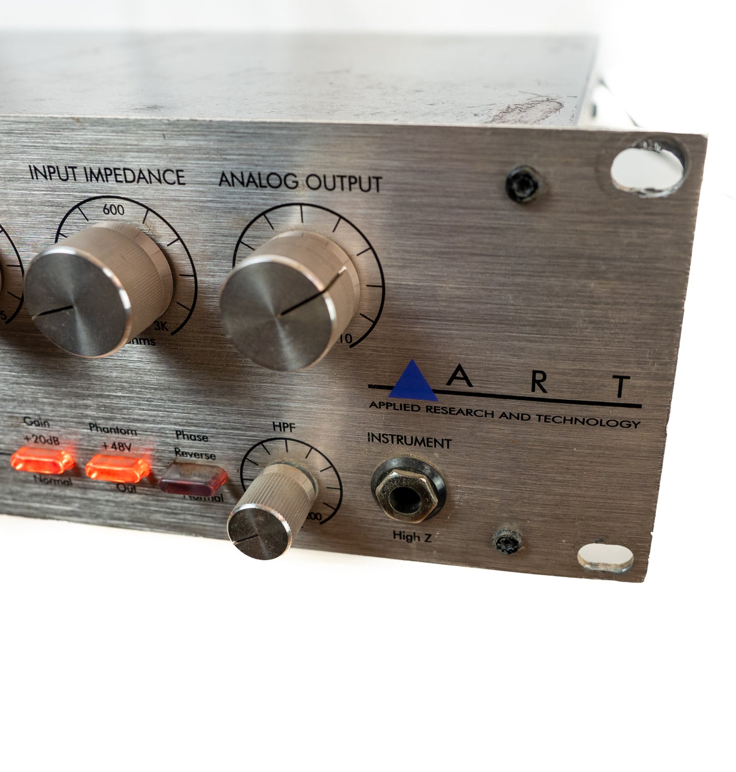 ART MPA Gold two channel microphone preamp - JJ tubes installed