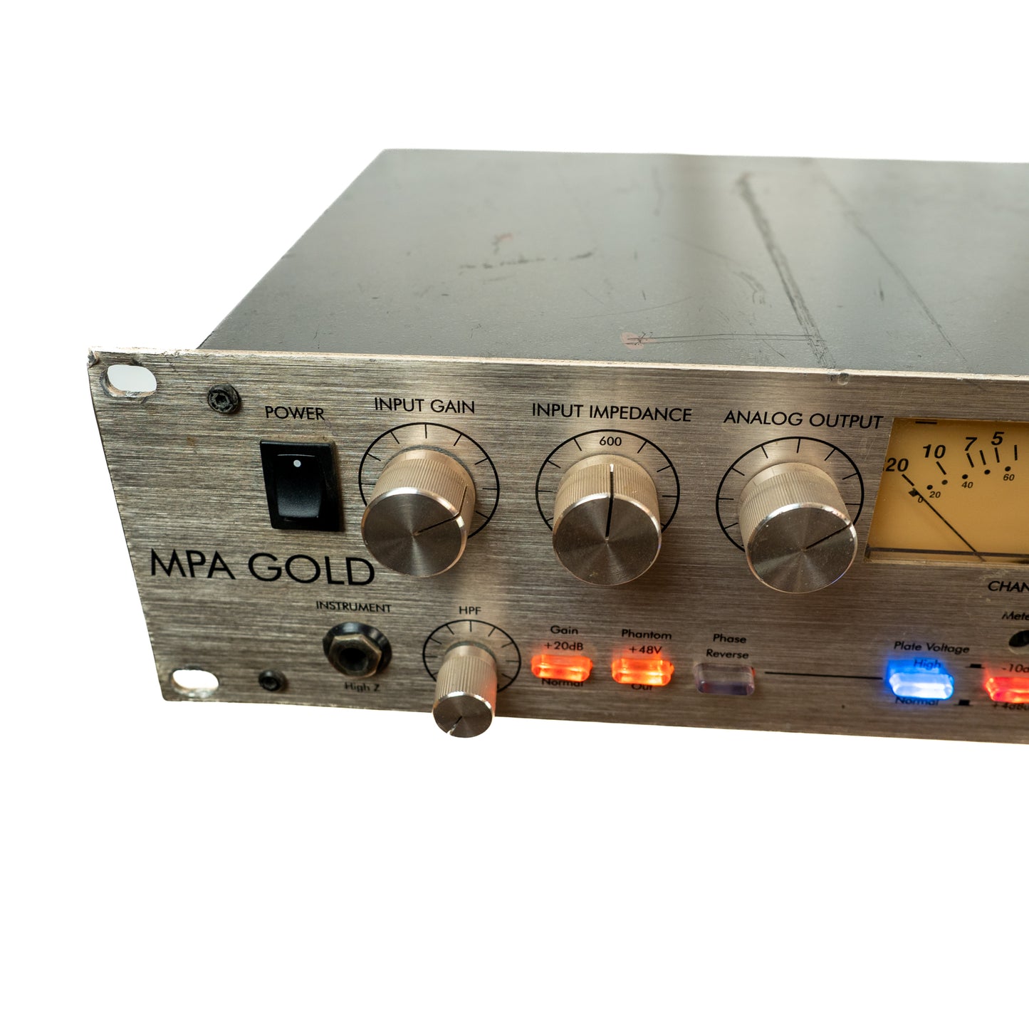 ART MPA Gold two channel microphone preamp - JJ tubes installed