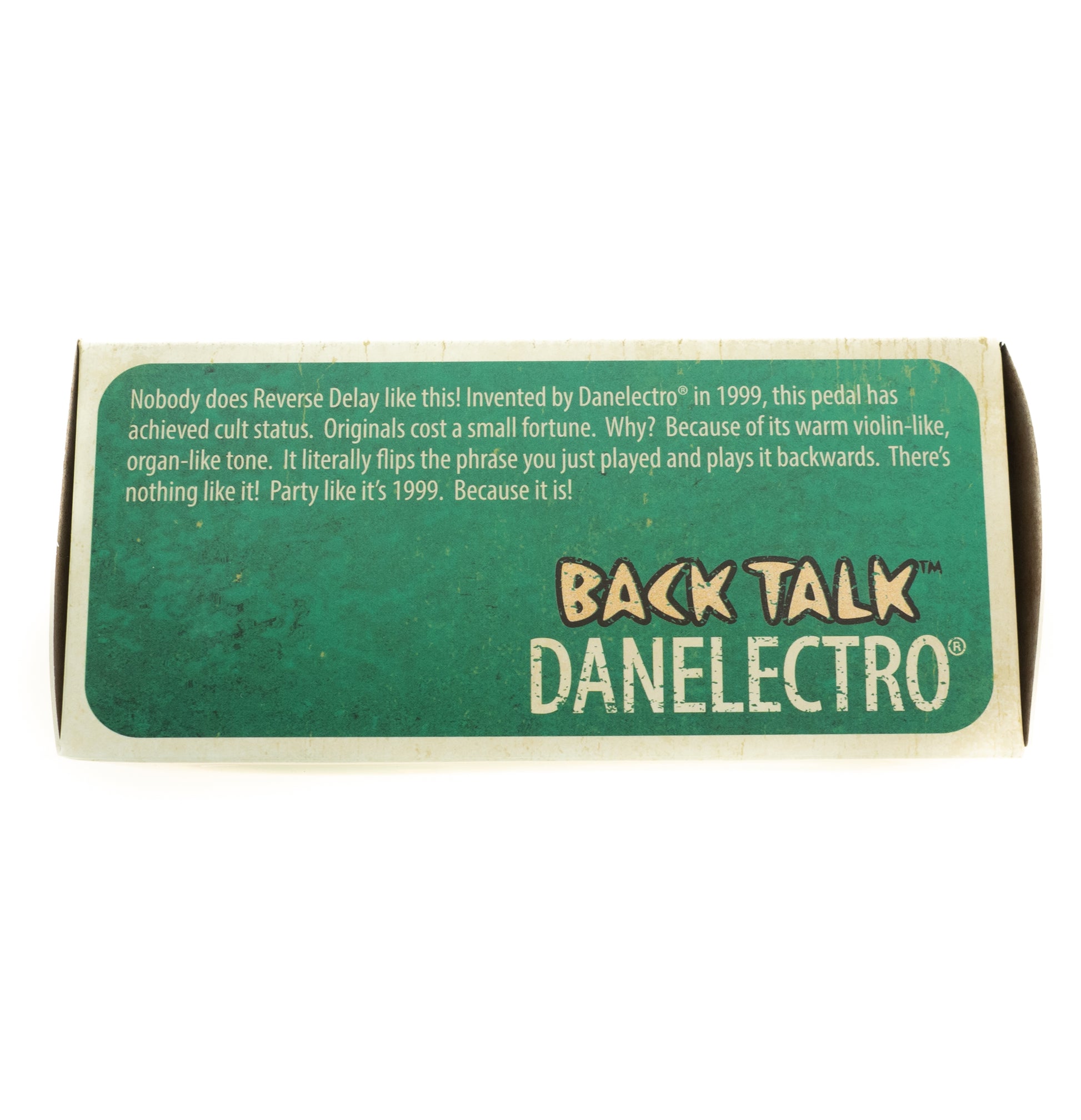 back talk pedal Danelectro Back Talk Reverse Delay Pedal