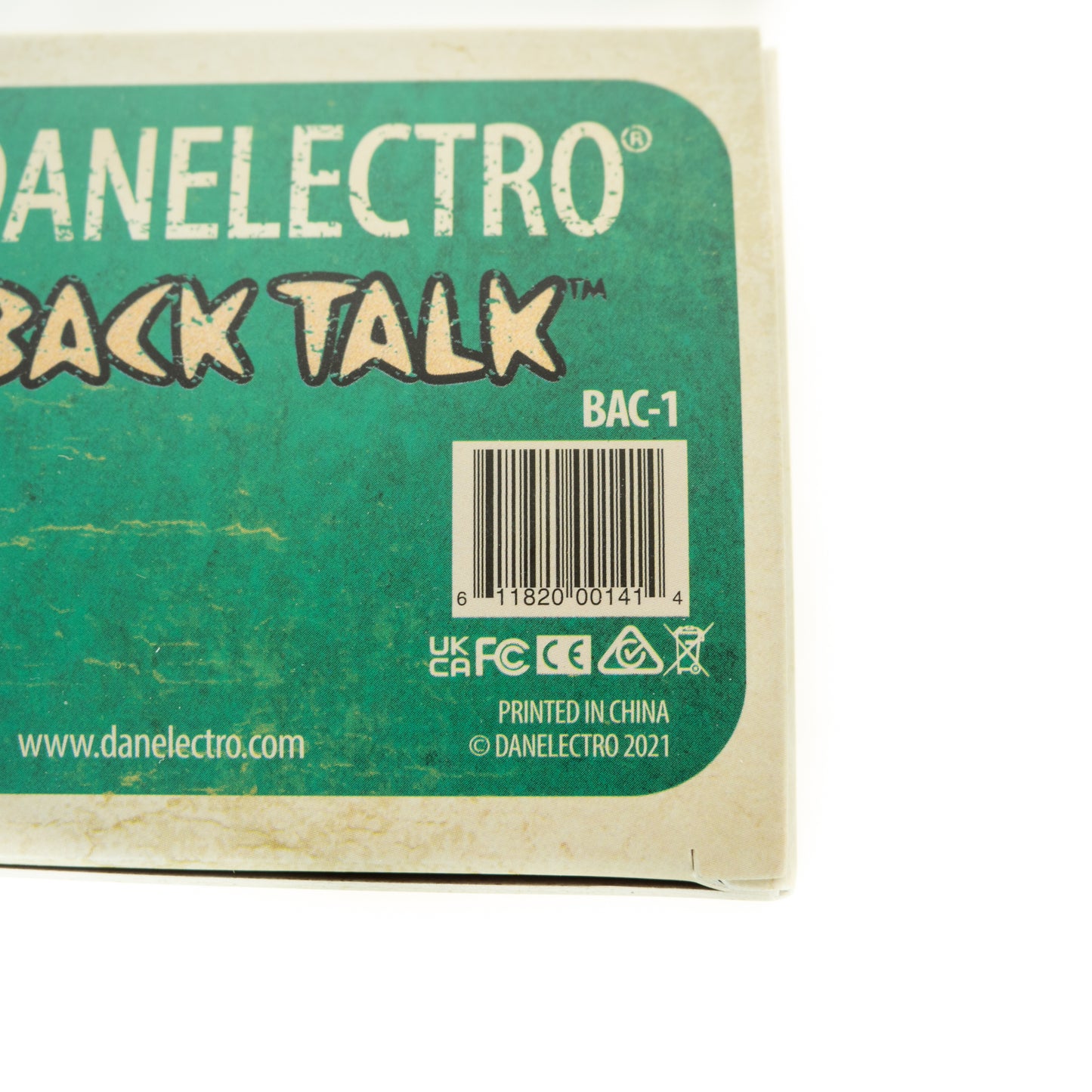 Danelectro Back Talk reverse delay guitar effect pedal - new - authorized dealer