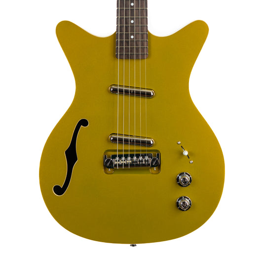 Danelectro 59R-GOLD Fifty Niner Gold top electric guitar - new, authorized dealer