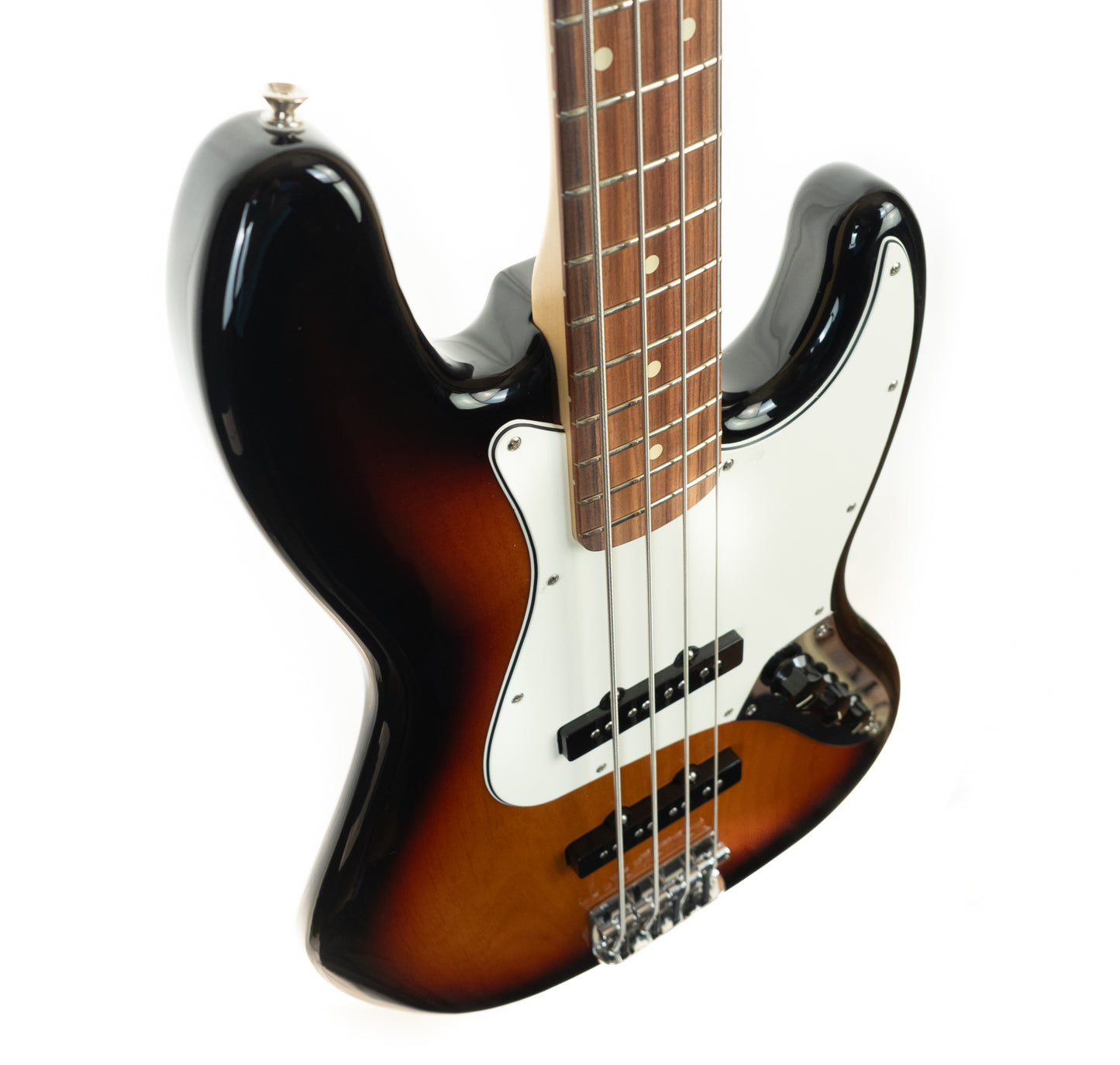 Fender Player Jazz Bass Pau Ferro fingerboard, 3-tone sunburst guitar w/gigbag