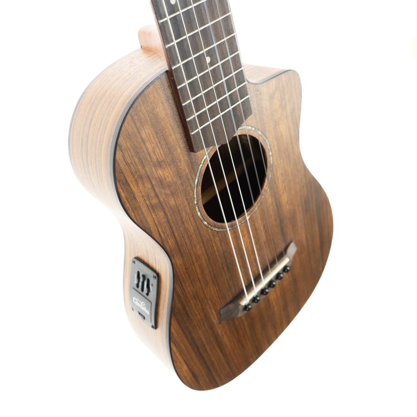 Cordoba Mini O-CE Ovangkol acoustic travel guitar with gigbag