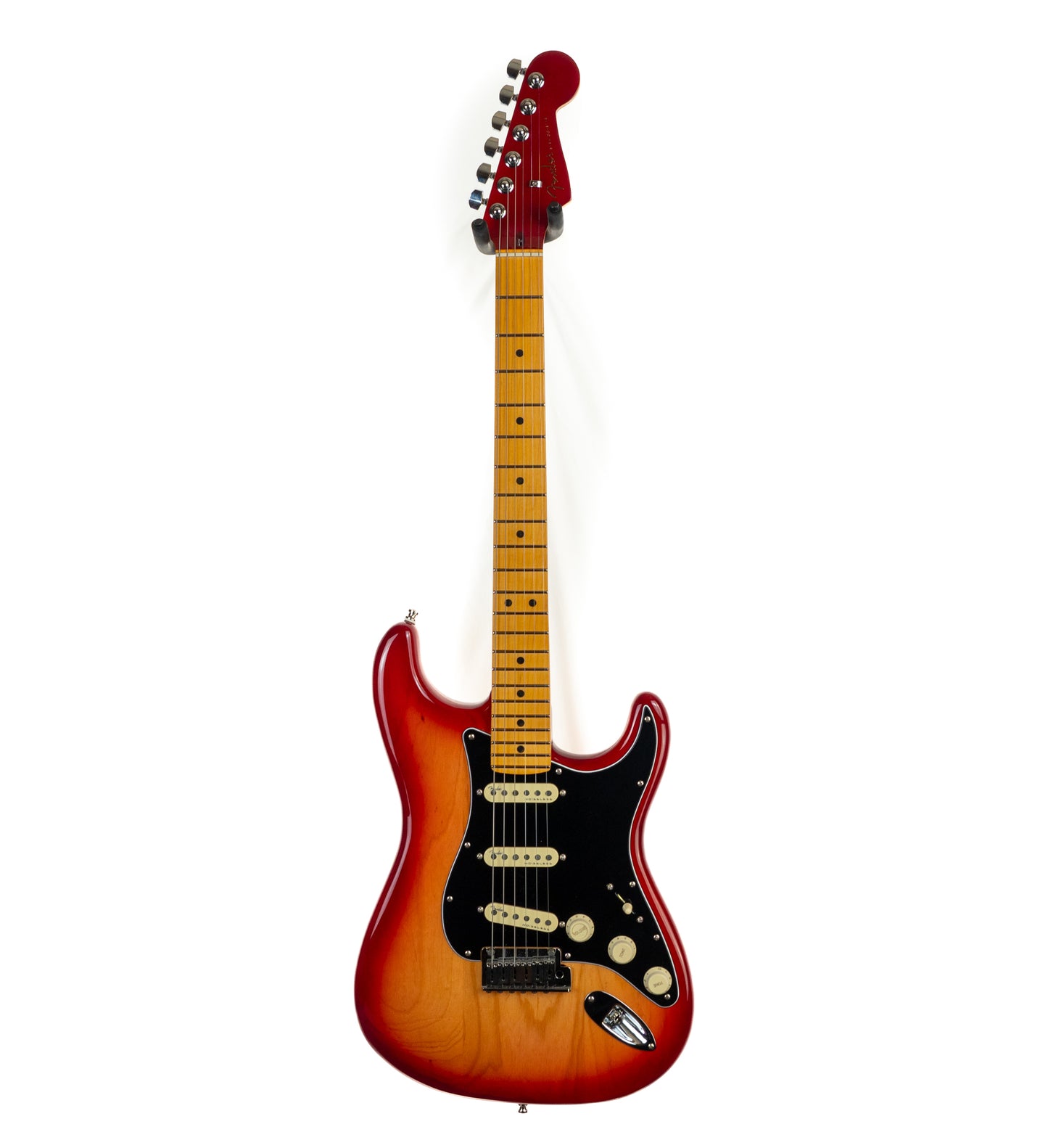 Fender Ultra Luxe Stratocaster maple fingerboard, plasma red burst w/OHSC electric guitar