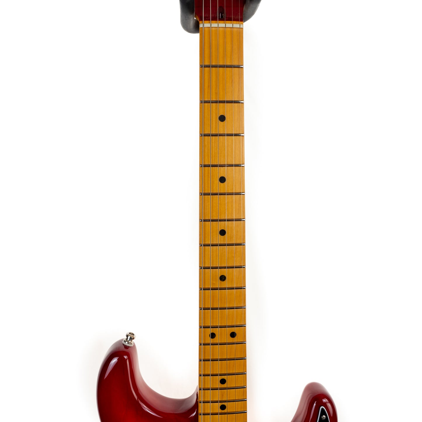 Fender Ultra Luxe Stratocaster maple fingerboard, plasma red burst w/OHSC electric guitar