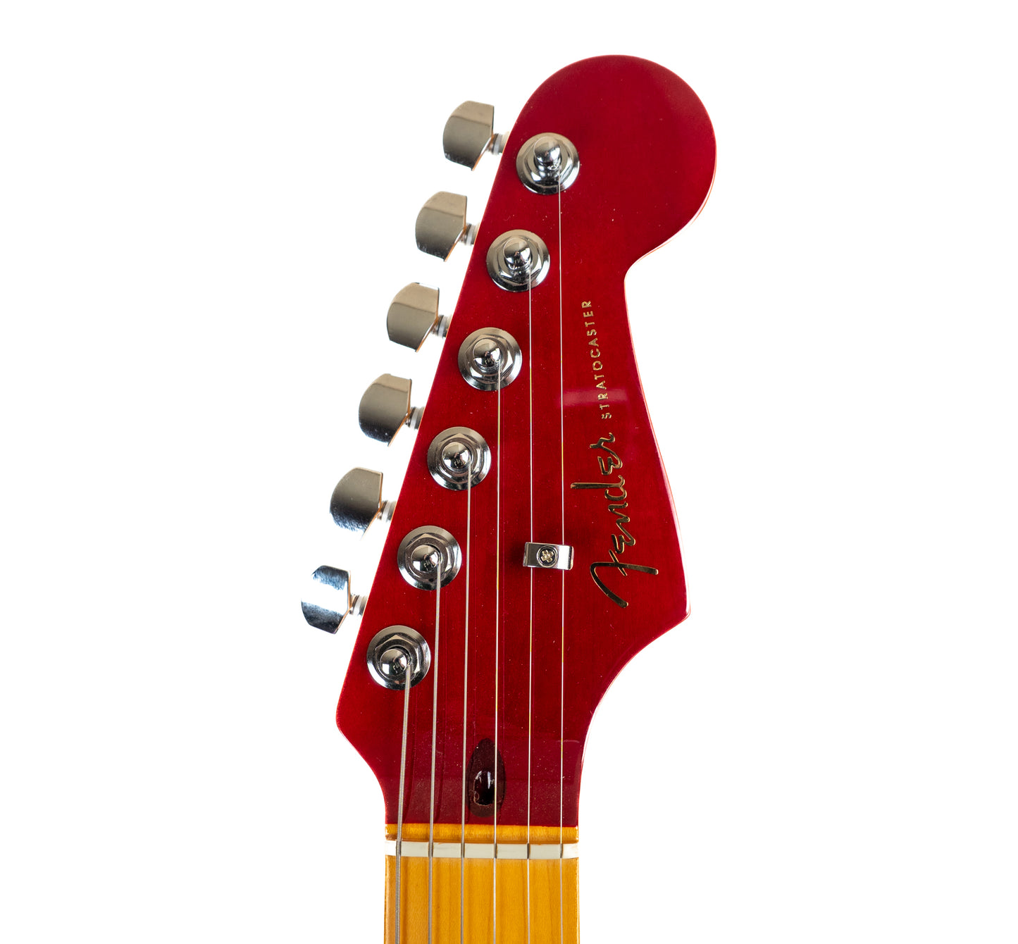 Fender Ultra Luxe Stratocaster maple fingerboard, plasma red burst w/OHSC electric guitar