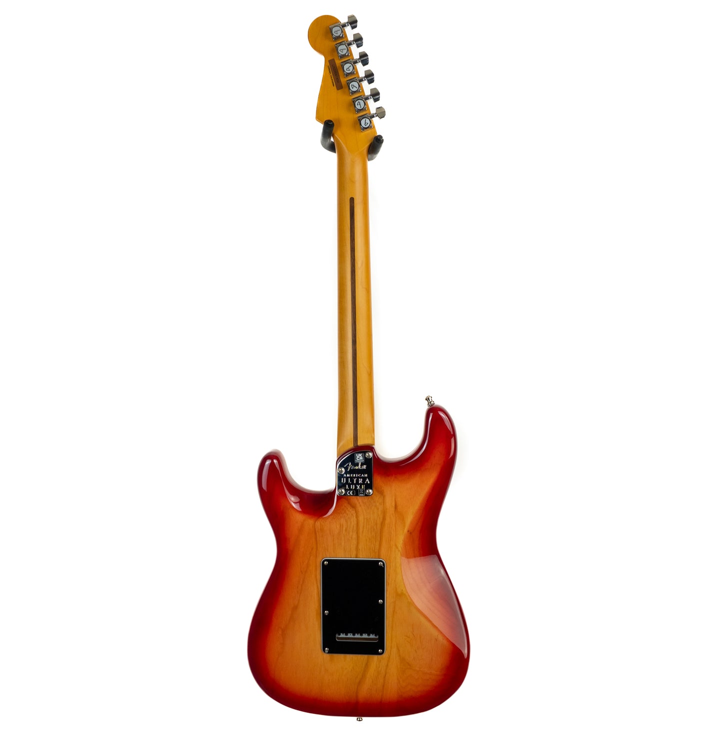 Fender Ultra Luxe Stratocaster maple fingerboard, plasma red burst w/OHSC electric guitar