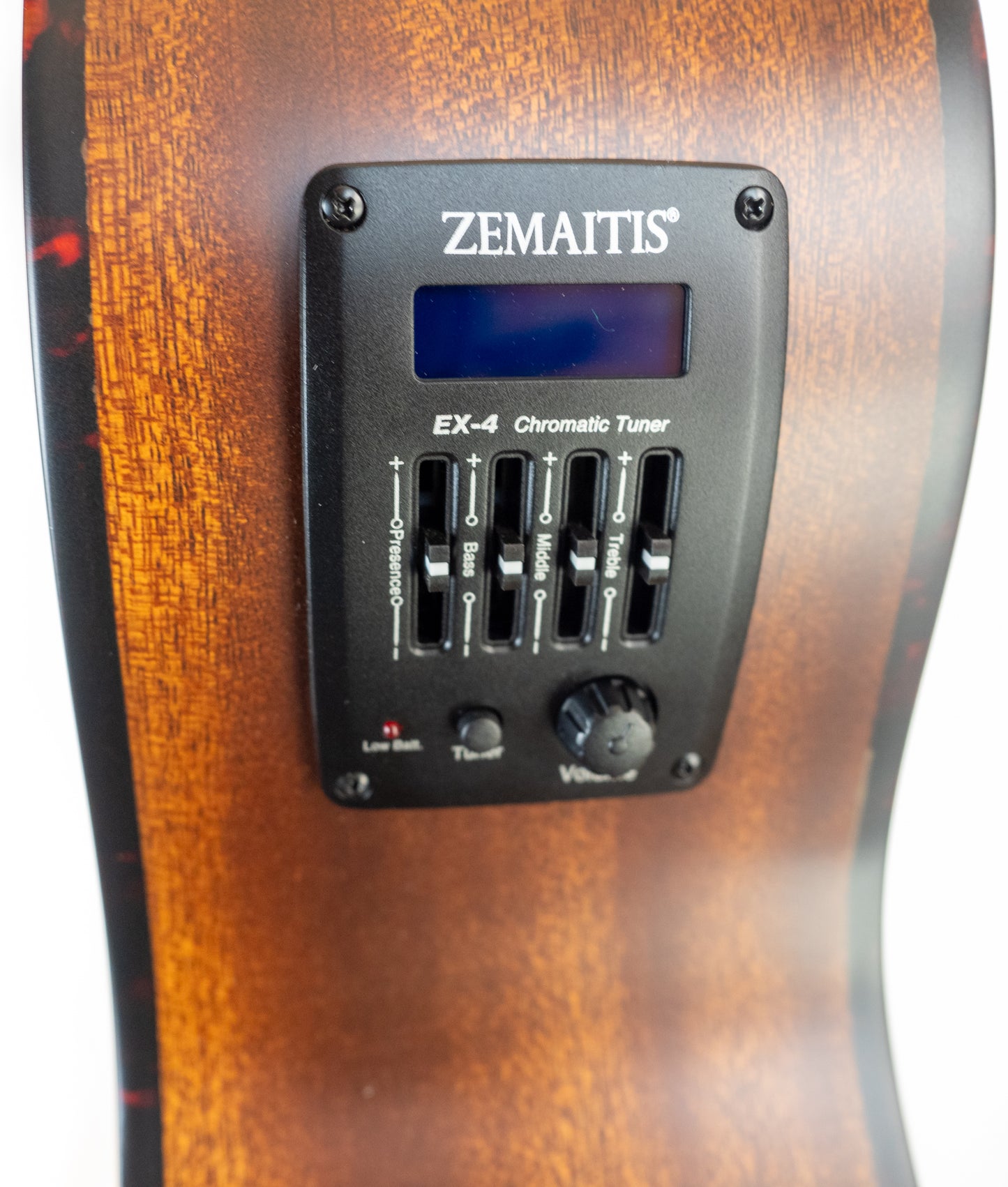 Zemaitis acoustic electric cutaway guitar CAF-80HCW-DBK Denhim Black NOS with gigbag