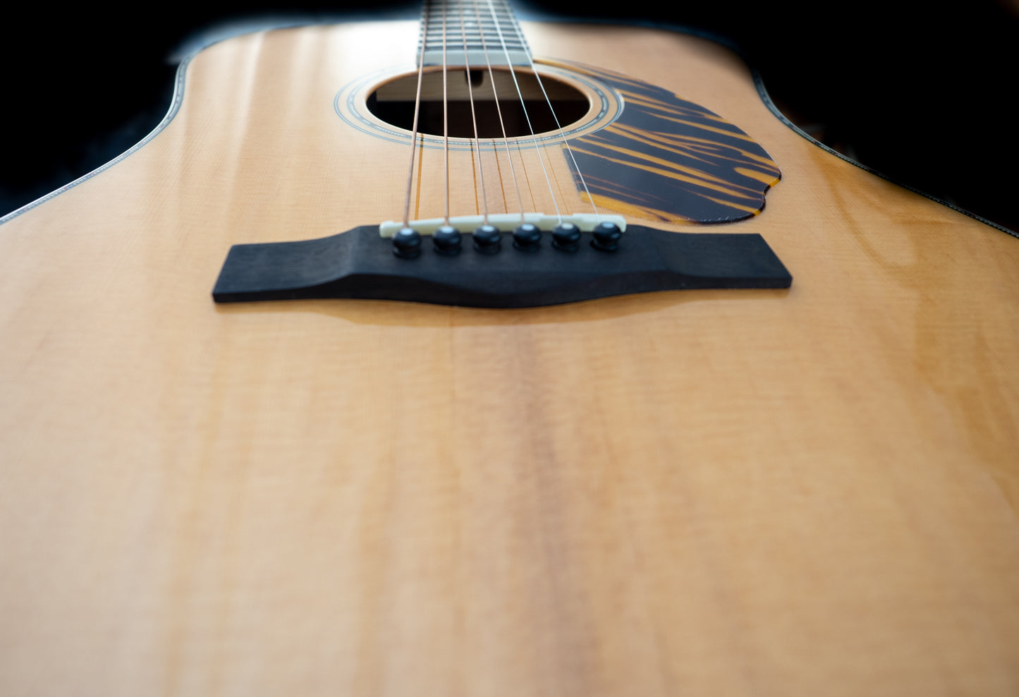 Fender PD-220E Dreadnought acoustic electric guitar, natural, with HSC