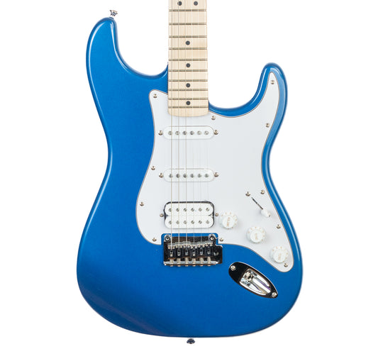 Squier Affinity Stratocaster HSS, maple neck, Lake Placid Blue, electric guitar