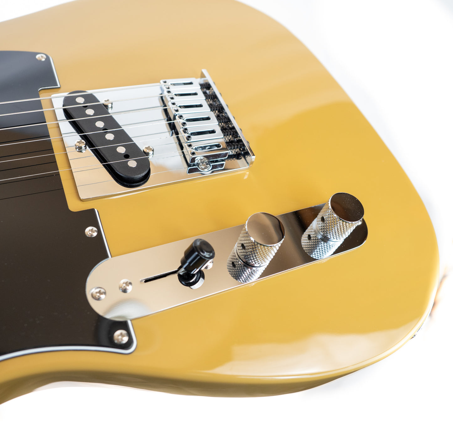 Squier Affinity Telecaster LH Left Handed butterscotch blonde electric guitar