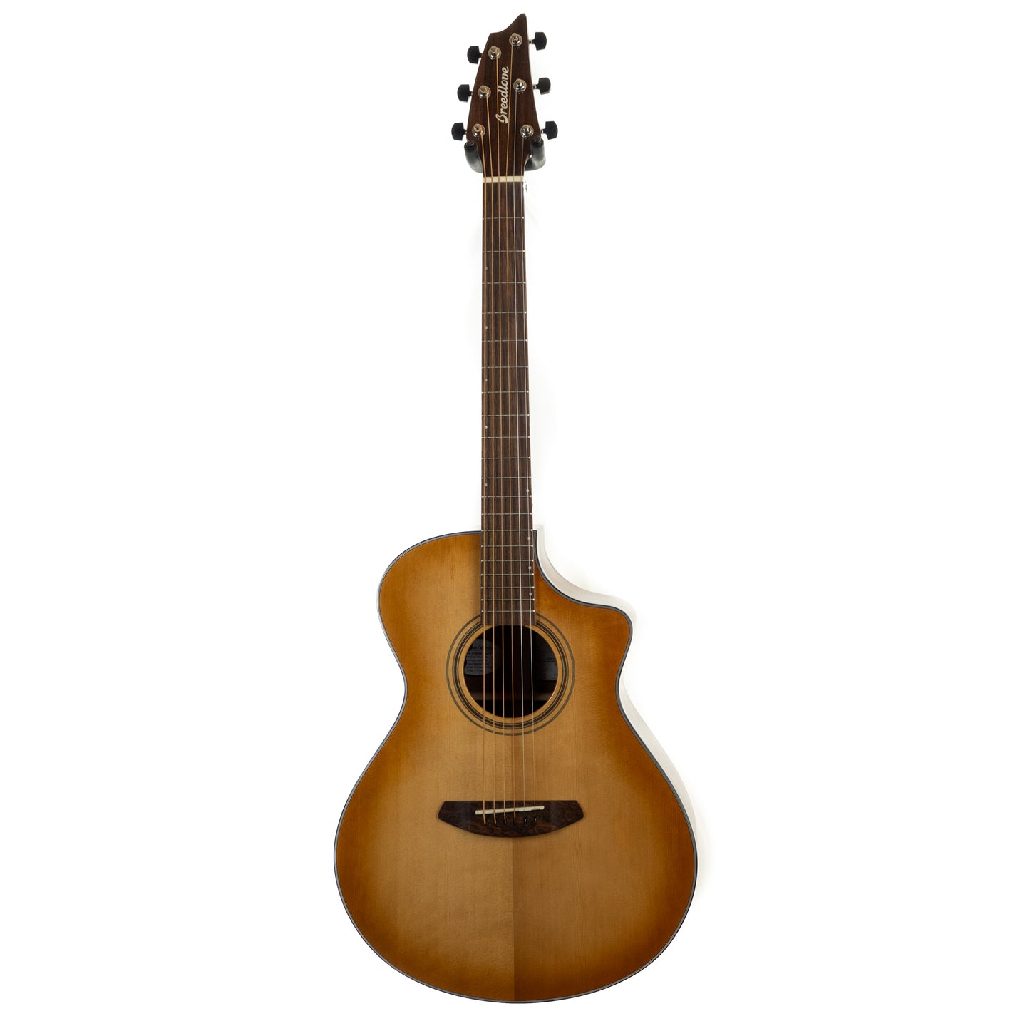 Breedlove Organic Signature Concert Copper CE acoustic cutaway electric guitar