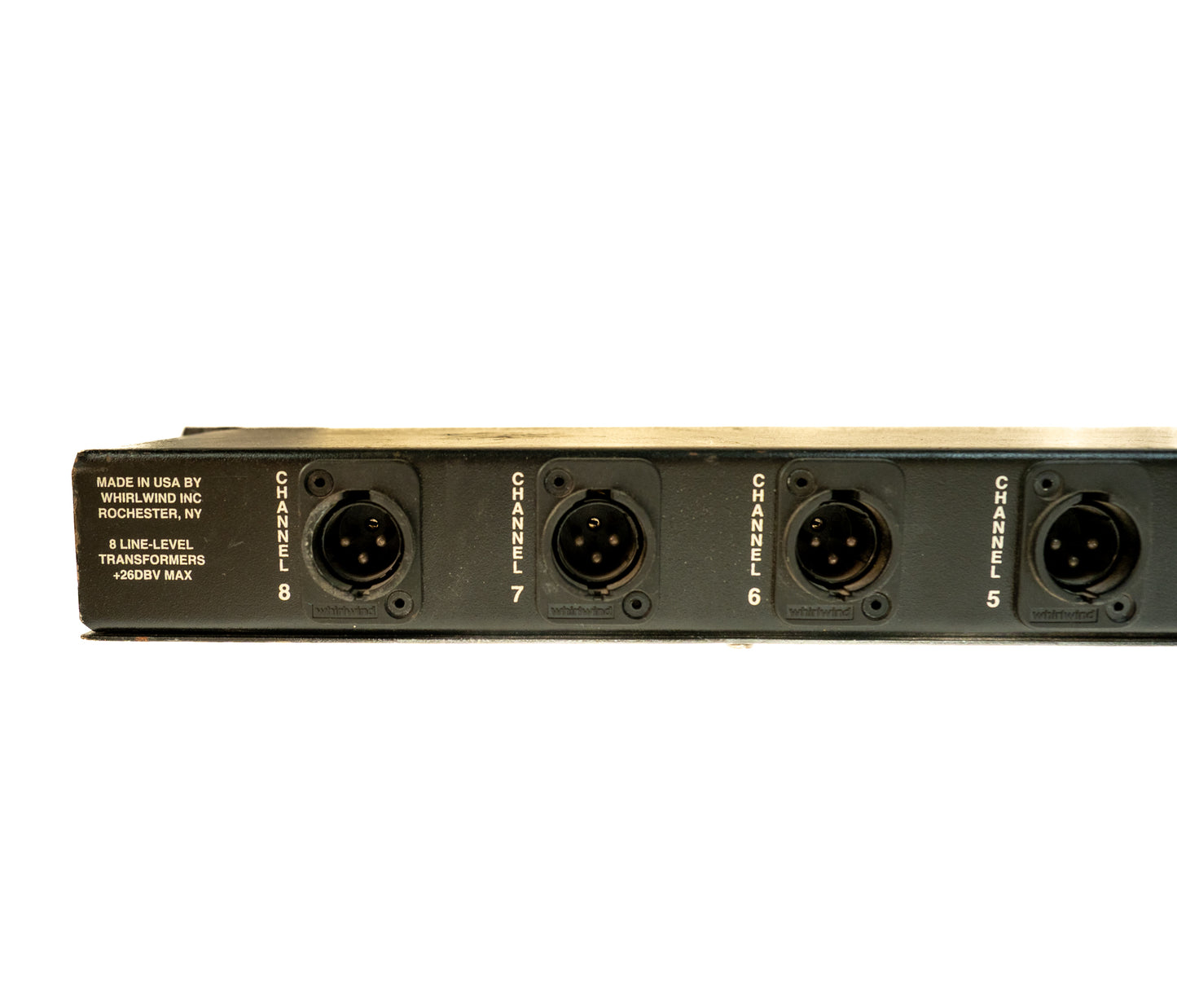 Whirlwind ISO 8 Line Isolator balancer,  XLR to XLR