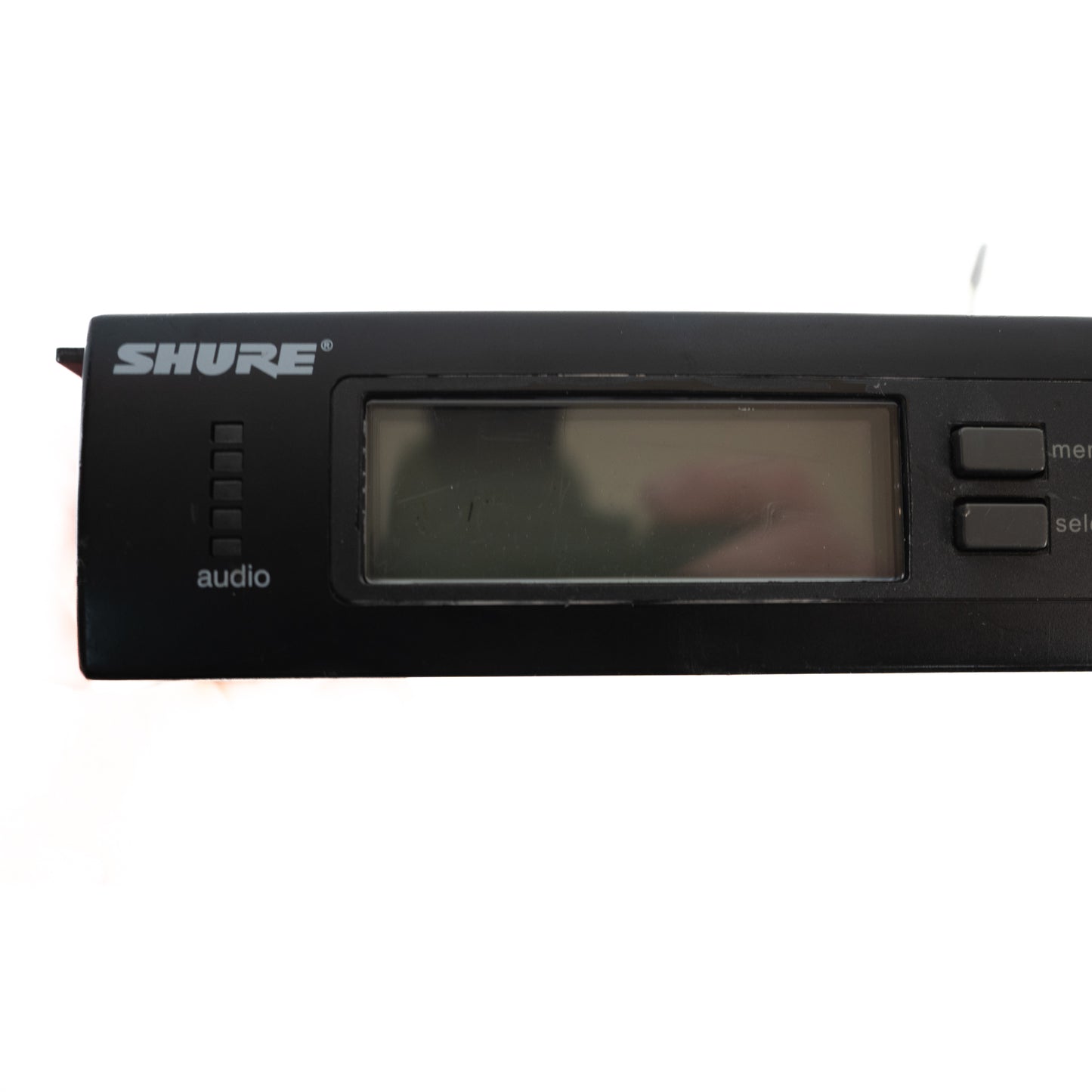 Shure SLX4 Receiver with power supply, not tested, powers up.  518-542 Mhz