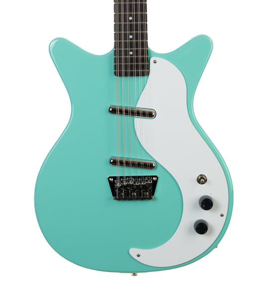 Danelectro 59 12-string Aqua electric guitar very light, only 7 pounds