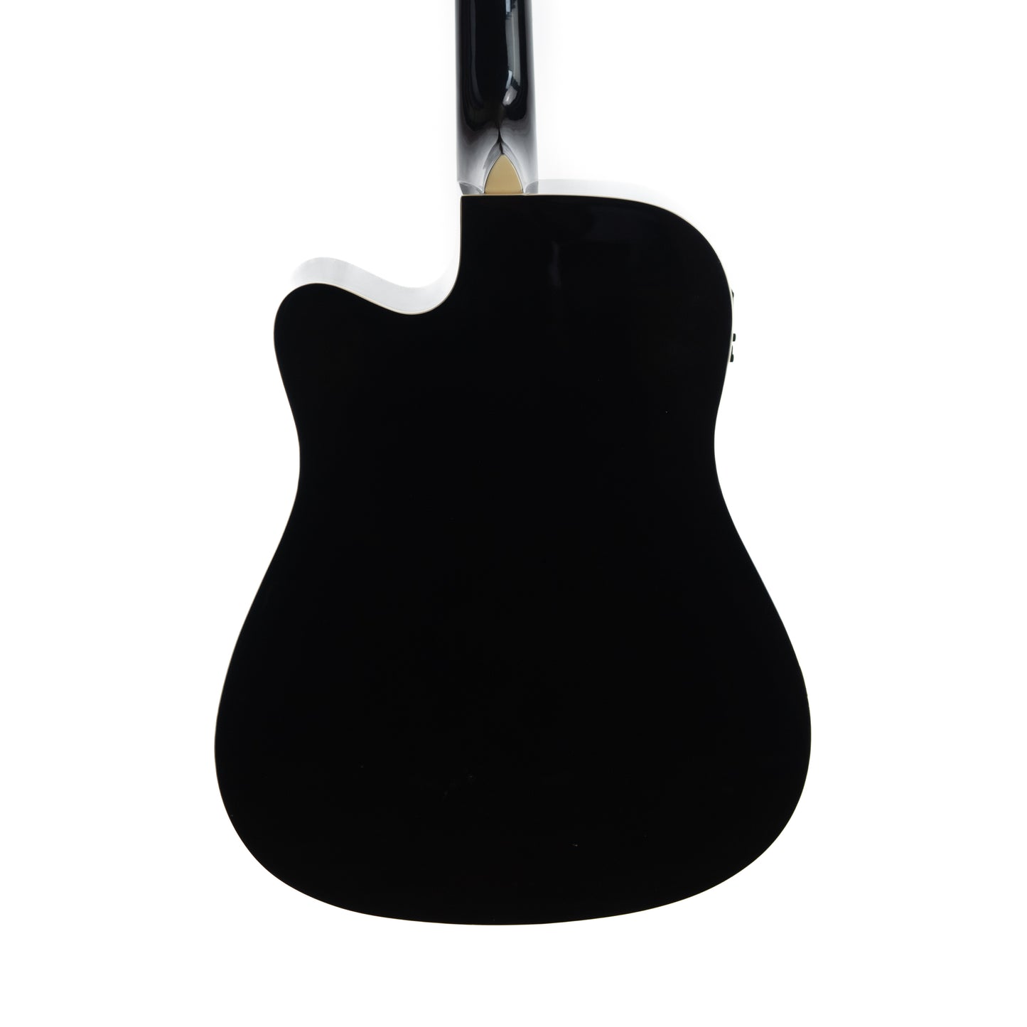 Washburn WA90CETB Dreadnought acoustic electric guitar, trans black