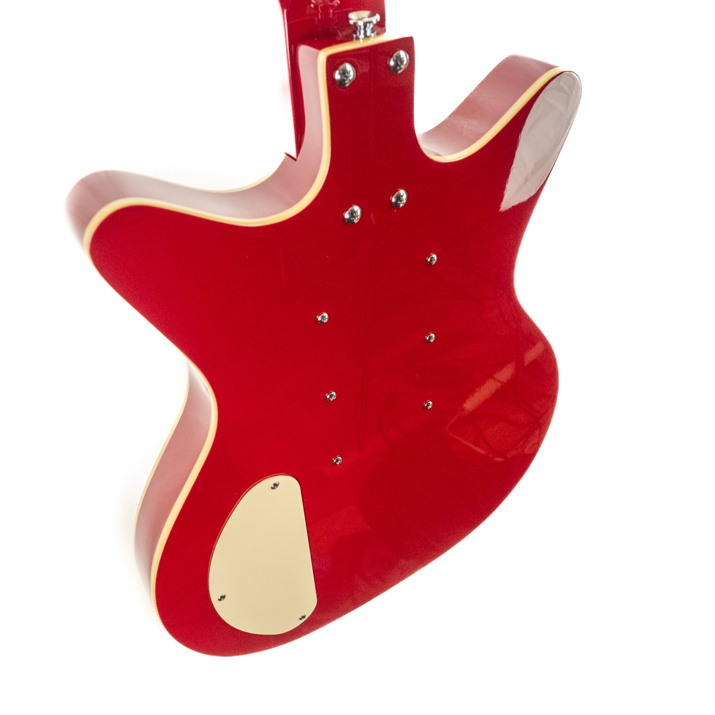 Danelectro 59 Triple Divine 3-lipstick pickup red only 6 lbs, 3 oz, new model!