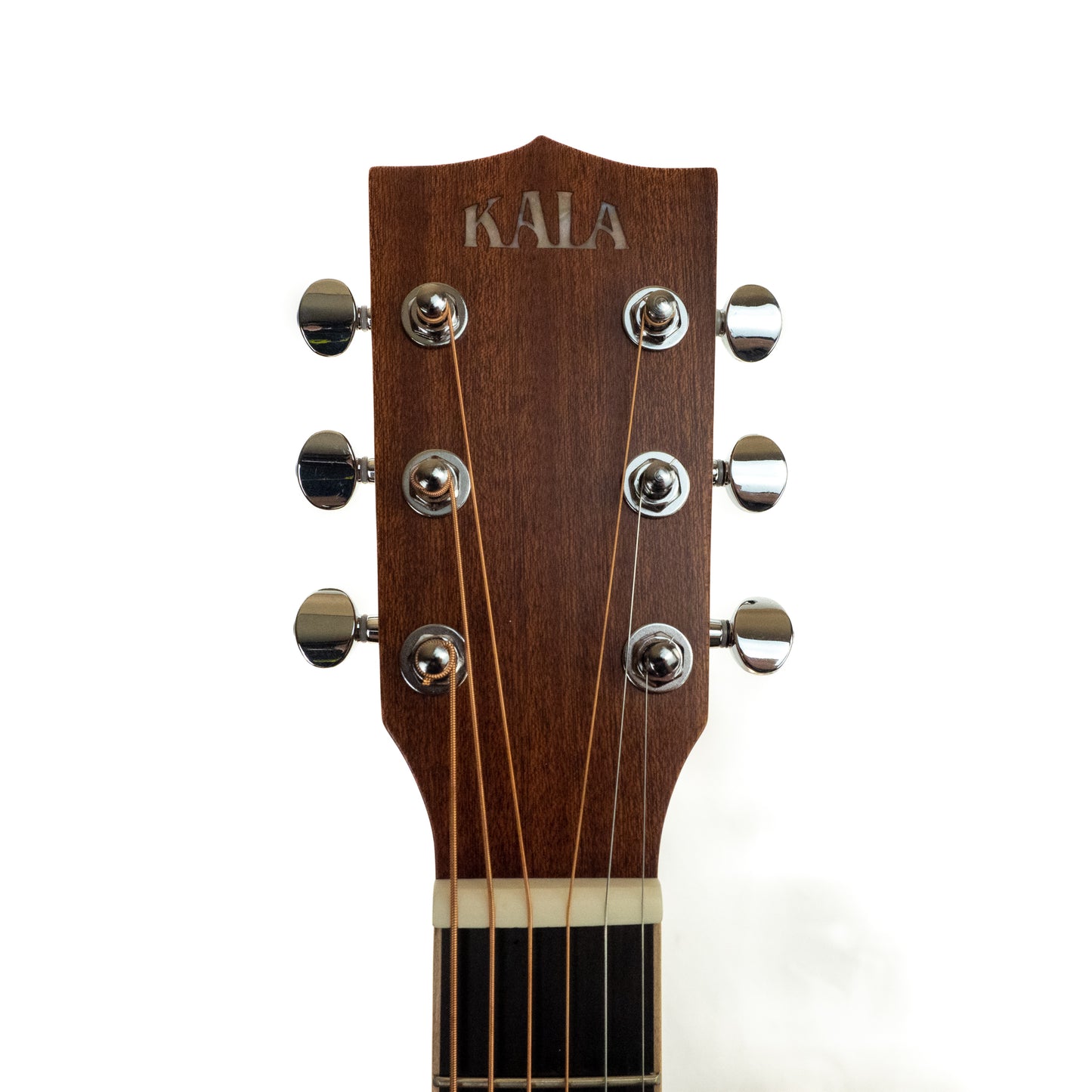 Kala spruce top ebony orchestra mini guitar KA-GTR-OM