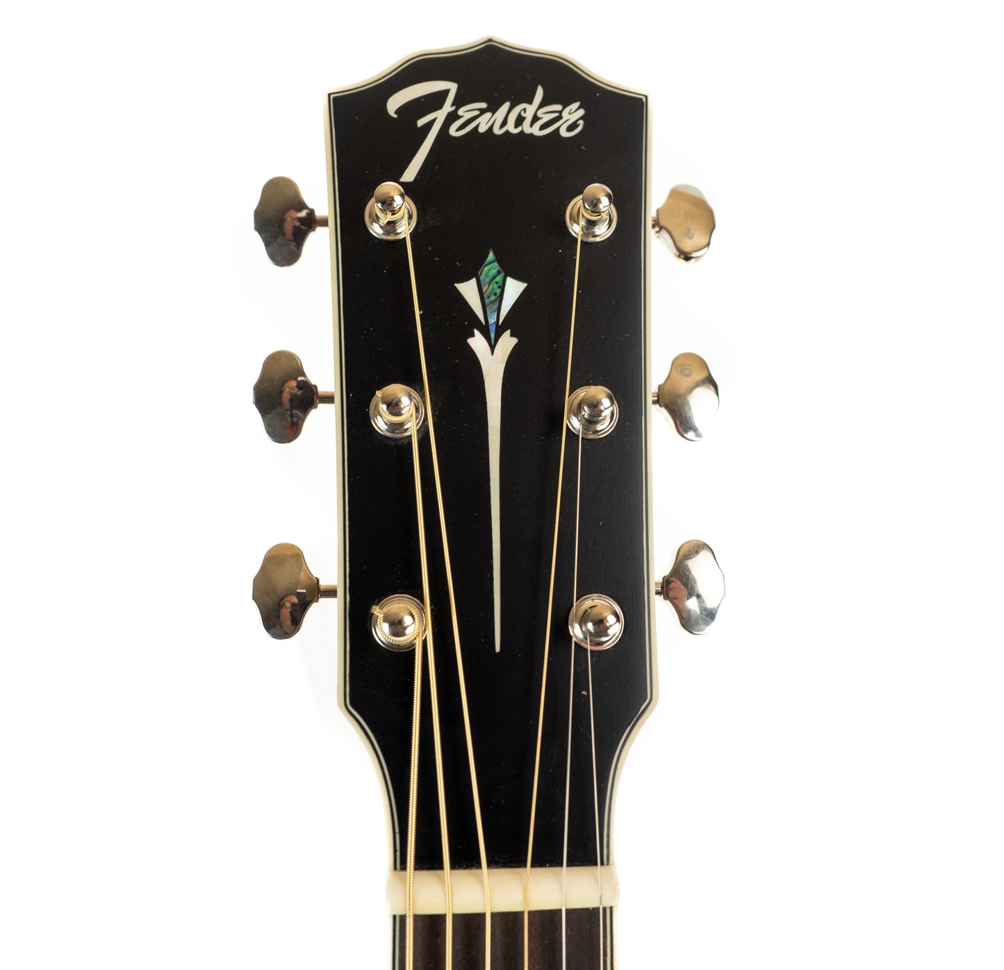 Fender PM-3CE Triple-O mahogany black top acoustic electric guitar with HSC