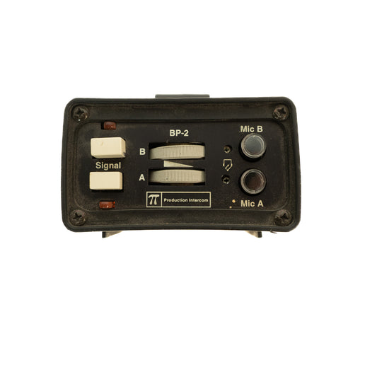 Production Intercom Inc. USA BP-2 with two Telex headsets