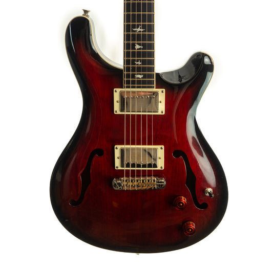 PRS PRS SE Hollowbody II electric guitar sunburst with HSC