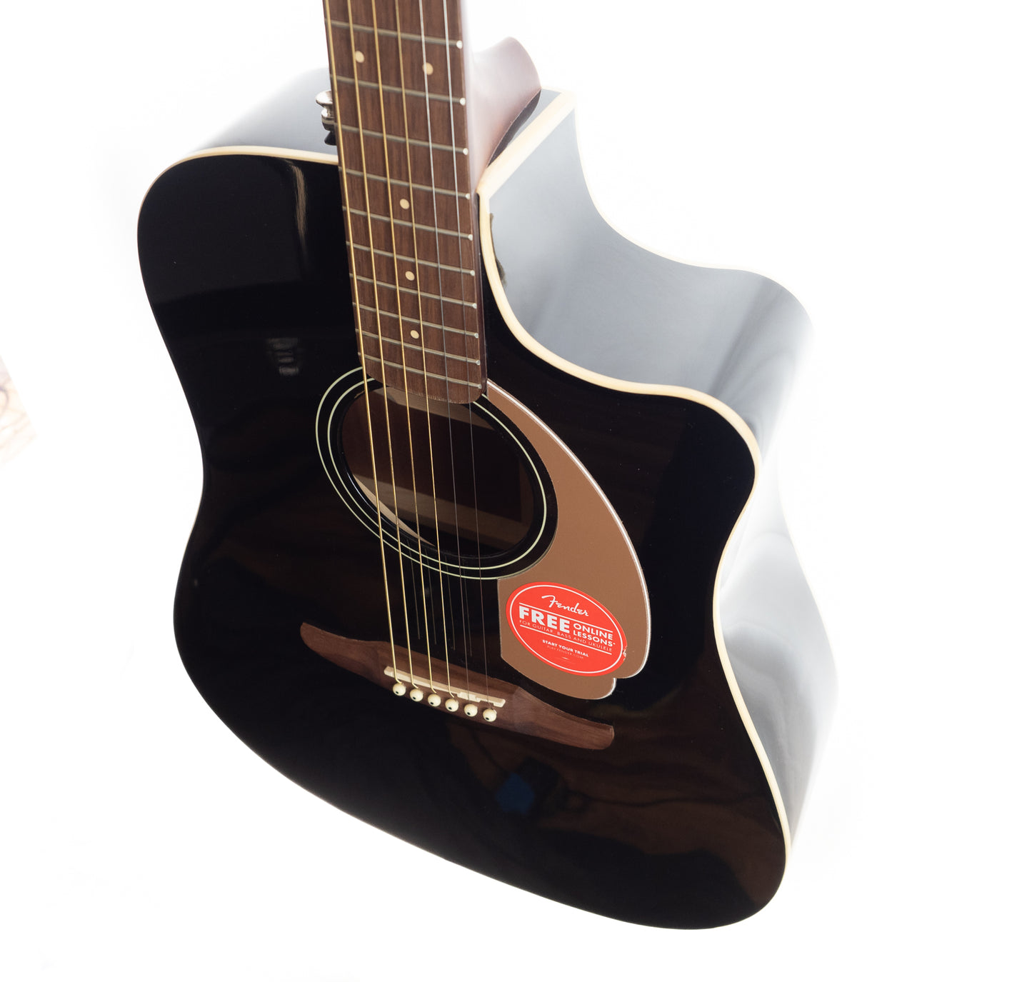 Redondo Player, Walnut Fingerboard, Jetty Black cutaway, acoustic electric guitar