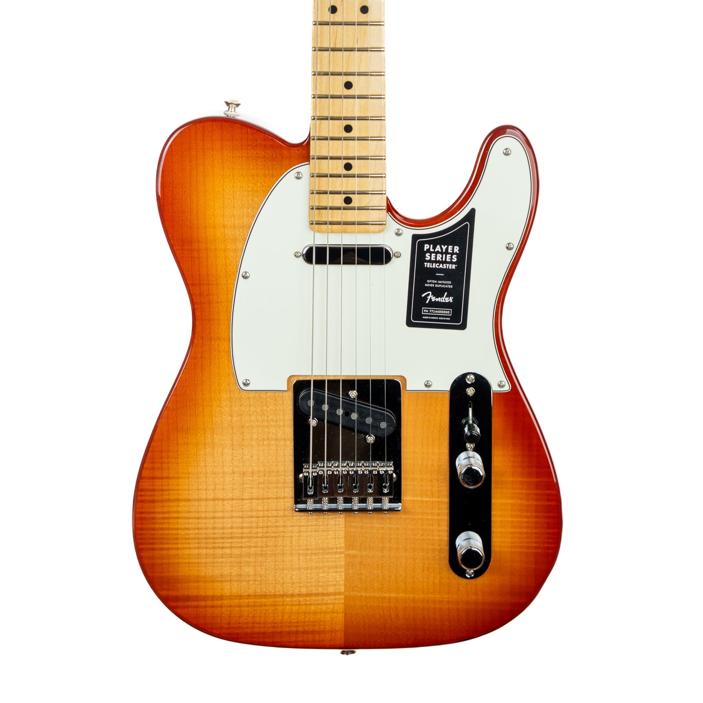 FENDER - Limited Edition Player Telecaster Plus Top Maple Fingerboard Sienna Sunburst - 0140228547