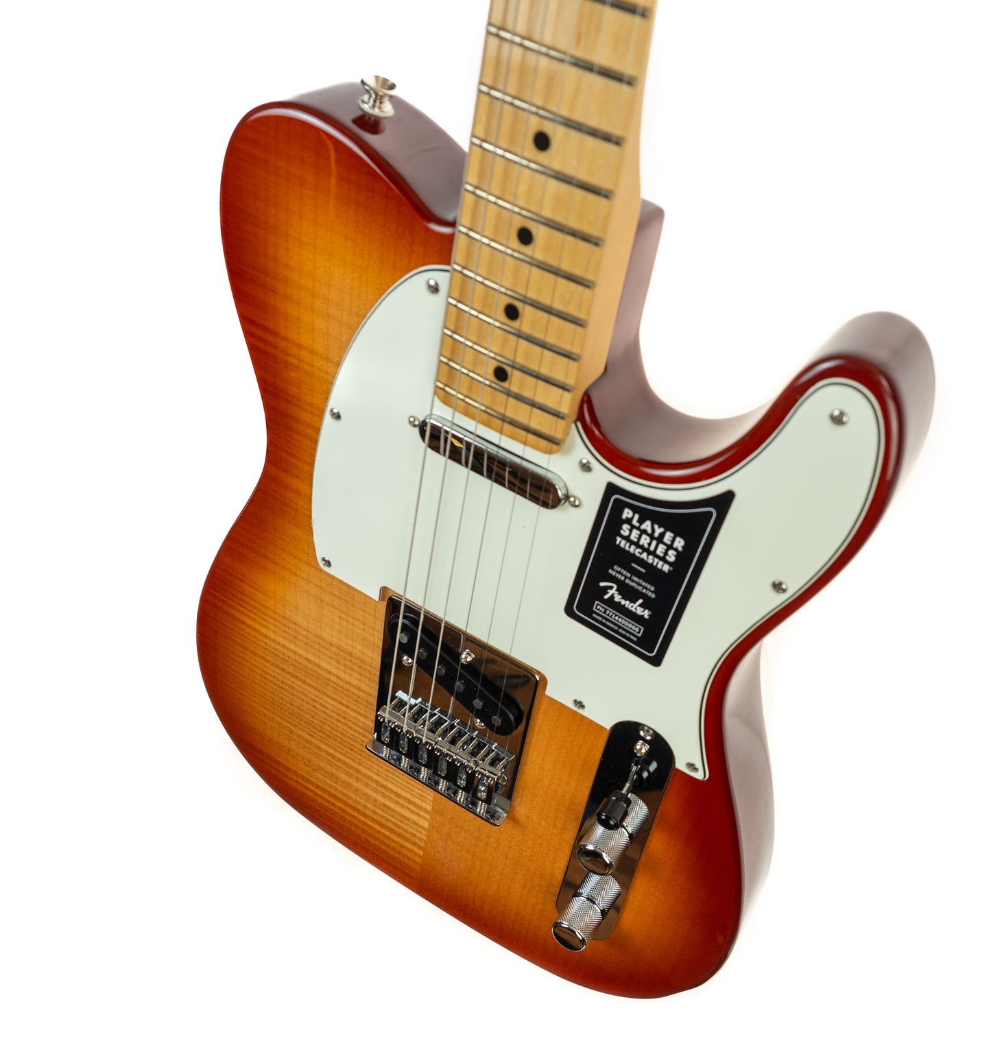 FENDER - Limited Edition Player Telecaster Plus Top Maple Fingerboard Sienna Sunburst - 0140228547