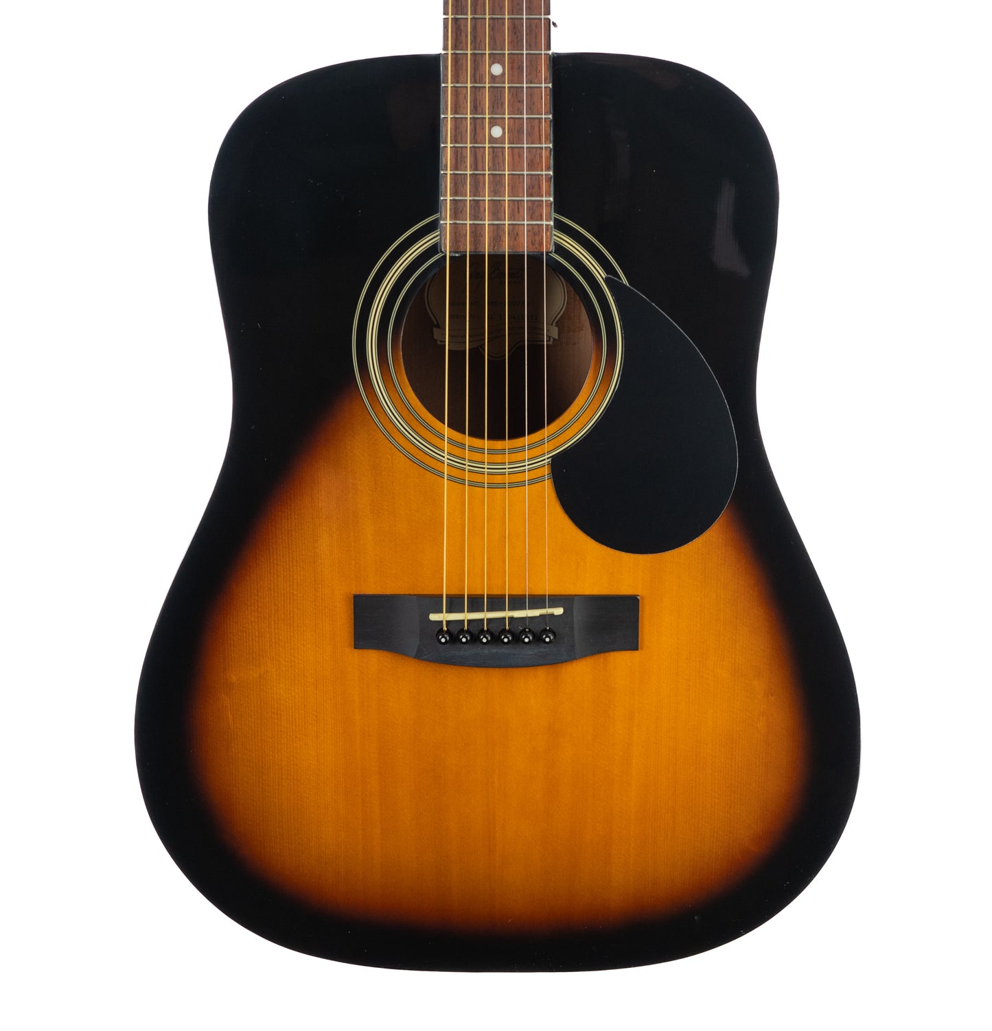 Samick SMS100VS dreadnought arched back acoustic guitar, deluxe!